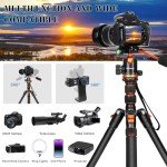 68" 2-in-1 Tripod & Monopod with Ball Head