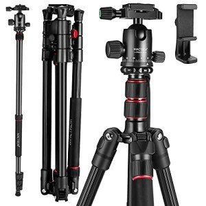 MACTREM 84" Heavy Duty Tripod for DSLR Cameras
