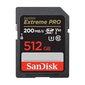 SanDisk 512GB Extreme PRO UHS-I SD Card