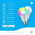 GE CYNC Smart Color LED Light Bulbs (2 Pack)