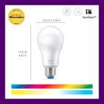 WiZ Smart LED Light Bulbs - 2 Pack
