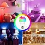 Phopollo WiFi Smart Multicolor LED Light Bulbs