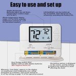 Heagstat Non-Programmable Thermostat for Home Use