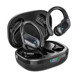Bluetooth Wireless Earbuds with 80hrs Playback and Mic