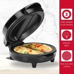 Holstein Non-Stick Omelet & Frittata Maker - Black