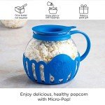 Ecolution 3-Quart Microwave Popcorn Popper, Blue