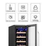 Velieta 12" Wine Cooler for 18 Bottles