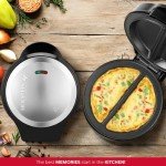 Holstein Non-Stick Omelet & Frittata Maker - Black