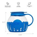 Ecolution 3-Quart Microwave Popcorn Popper, Blue