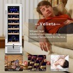 Velieta 12" Wine Cooler for 18 Bottles