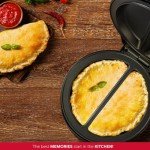 Holstein Non-Stick Omelet & Frittata Maker - Black