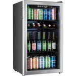 hOmeLabs Mini Beverage Fridge - 120 Can Cooler
