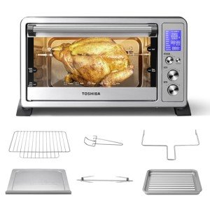 TOSHIBA 10-in-1 Convection Toaster Oven, 6 Slice