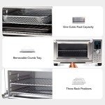Nuwave Bravo 12-in-1 Air Fryer Toaster Oven