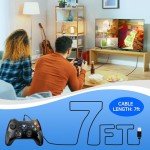 EasySMX Wired Gaming Controller for PC and PS3