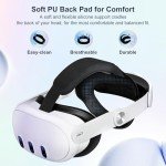 Comfort Adjustable Head Strap for Meta Quest 3