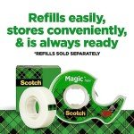 Scotch Magic Tape 4 Rolls with Dispensers
