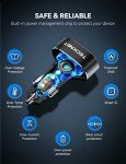 TECKNET 54W 4-Port Fast USB Car Charger