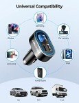 TECKNET 54W 4-Port Fast USB Car Charger