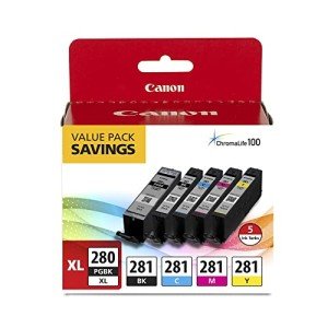 Canon PGI-280XL/CLI-281 Color Ink Cartridge Pack