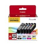 Canon PGI-280XL/CLI-281 Color Ink Cartridge Pack