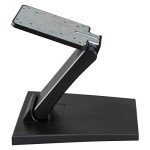 Adjustable Folding Metal TV Stand with VESA Mount