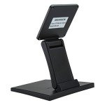 Adjustable Folding Metal TV Stand with VESA Mount
