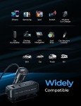 AINOPE Multi-Port 108W Fast Car USB Charger