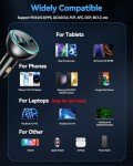 Rocoren 55W USB C Car Charger with 4 Ports