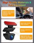Adjustable Dash Cam Rear Camera Mount for Vehicles
