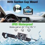 Rohent HD 1080P Backup Camera Monitor with Night Vision