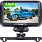 Rohent HD 1080P Backup Camera Monitor with Night Vision