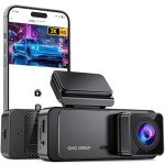 1296P WiFi Car Dash Cam with Night Vision