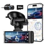 REDTIGER 4K Dual Dash Cam with Touch Screen