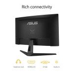 ASUS TUF 27” Curved Gaming Monitor, 165Hz