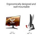 ASUS TUF 27” Curved Gaming Monitor, 165Hz