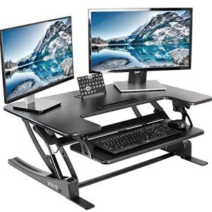 VIVO Height Adjustable Stand Up Desk Converter