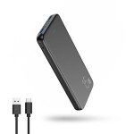 VANYUST 10,000mAh Fast Charging Power Bank - Black