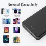 VANYUST 10,000mAh Fast Charging Power Bank - Black
