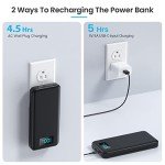 Upgraded 13800mAh Portable Charger with Built-in Cables