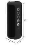 Ortizan Bluetooth Speaker: Waterproof, Loud Sound, LED Lights