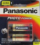 Panasonic 2CR5 Photo Lithium Battery - 1 Count