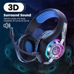 Multi-Platform Gaming Headset with Noise-Canceling Mic