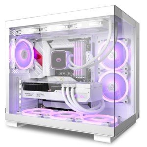 ARGB Mid Tower PC Case with 6 Fans