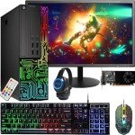 Dell RGB Gaming PC with Monitor, Keyboard, Mouse