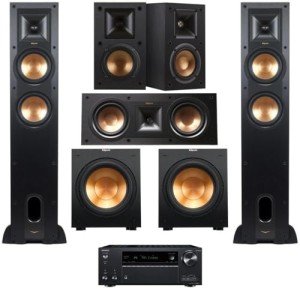 Klipsch 5.1 Home Theater System Bundle with Receiver