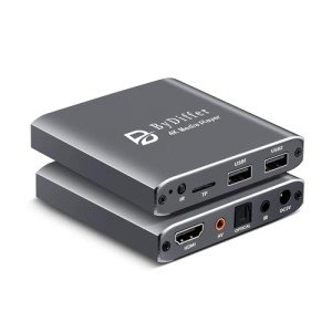 ByDiffer 4K Ultra HD Digital Media Player