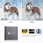 ByDiffer 4K Ultra HD Digital Media Player
