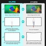 150-Inch Portable Outdoor Projector Screen - Anti-Crease