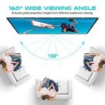 150-Inch Portable Outdoor Projector Screen - Anti-Crease